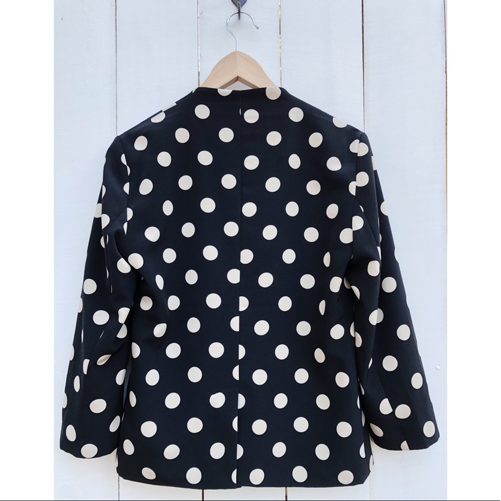 Anthropologie Corey Lynn Calter Point Blazer Dots - Picture 9 of 13